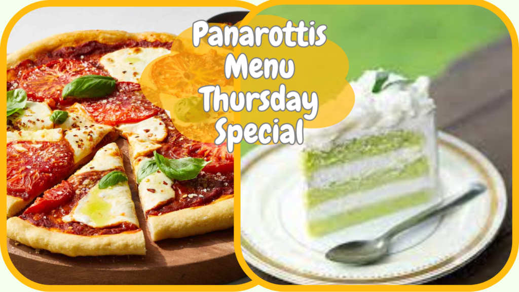 #Panarottis Menu Thursday Special